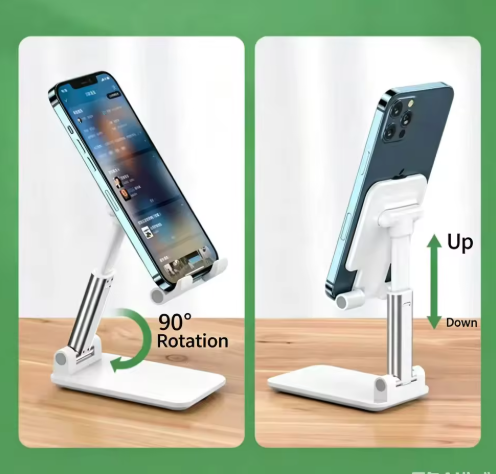Support Téléphone de Bureau Pliable