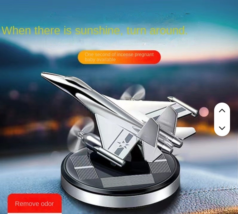 ✈️🚗 Diffuseur solaire avion de chasse
