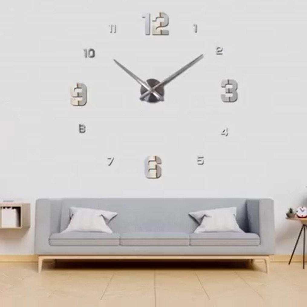 Horloge murale moderne 3D
