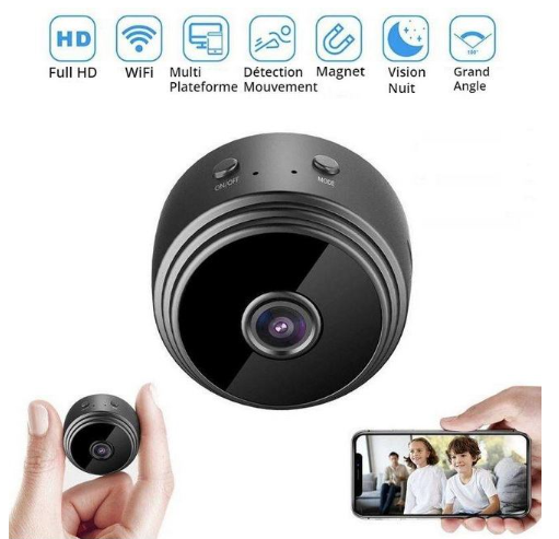Caméra de Surveillance WiFi HD MINI